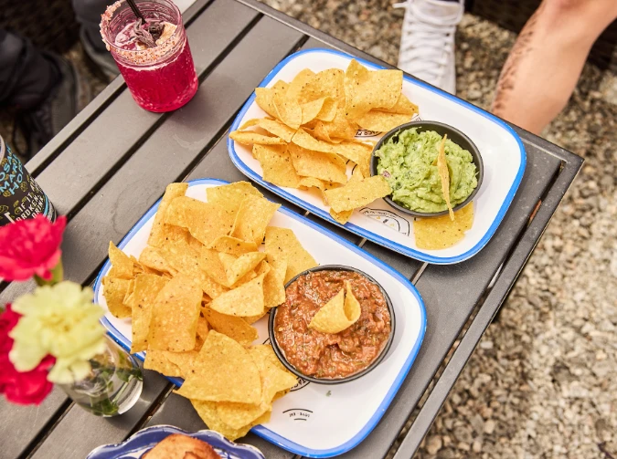 Chips, Salsa, and Guacamole at The Taco Project