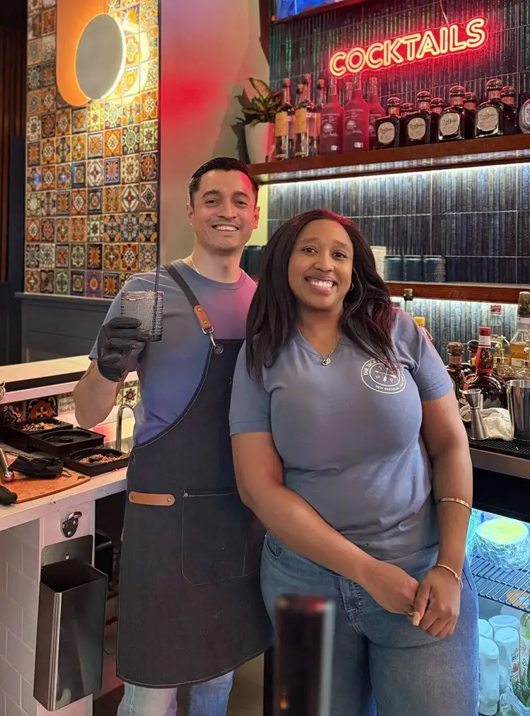 Staff at The Taco Project in New Rochelle