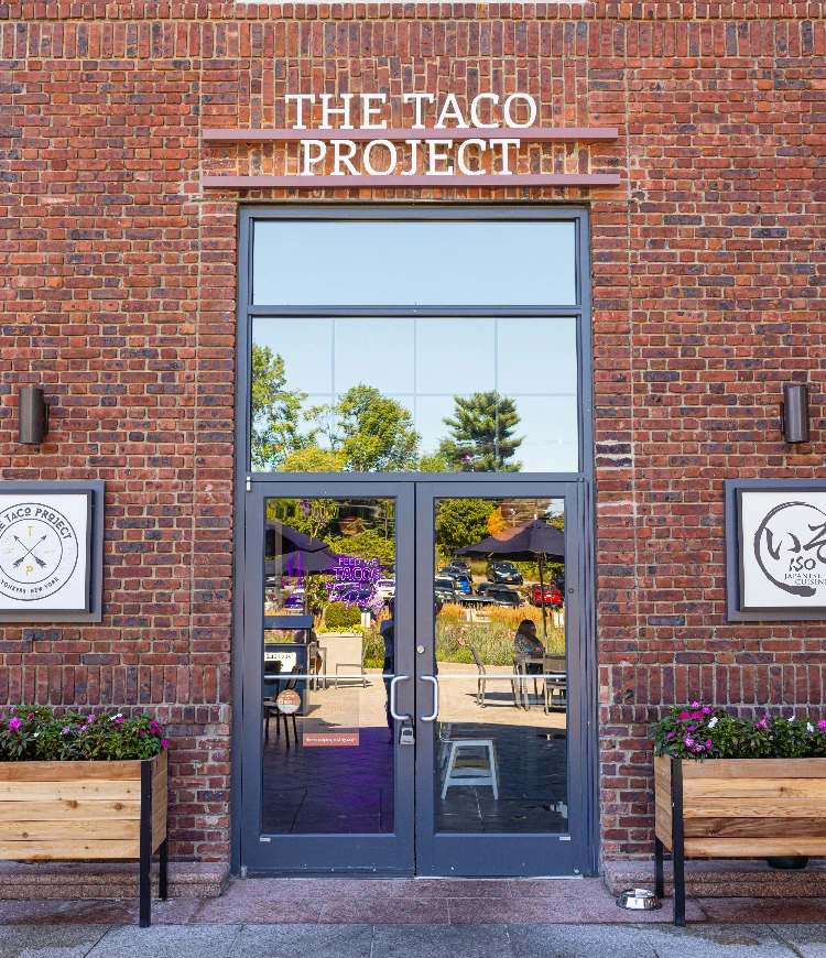 Front Entrance of The Taco Project in Yonkers